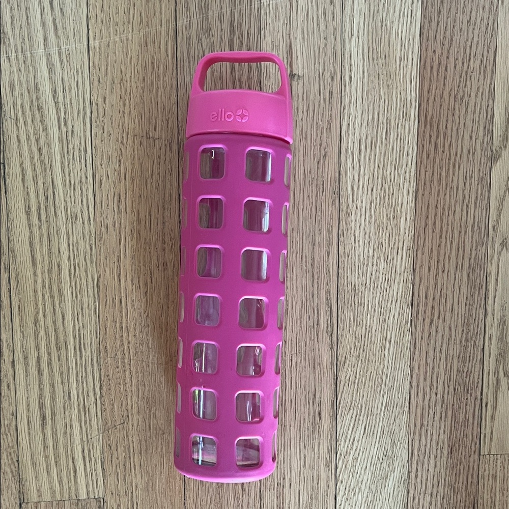 Glass water bottle
